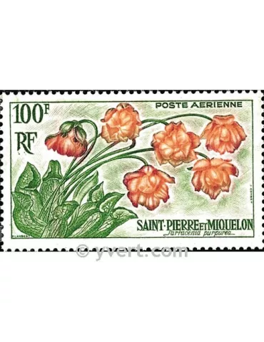 n° 27 - Timbre Saint-Pierre et Miquelon Poste aérienne