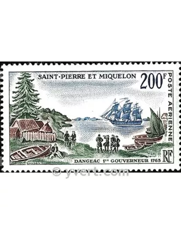 n° 30 - Timbre Saint-Pierre et Miquelon Poste aérienne
