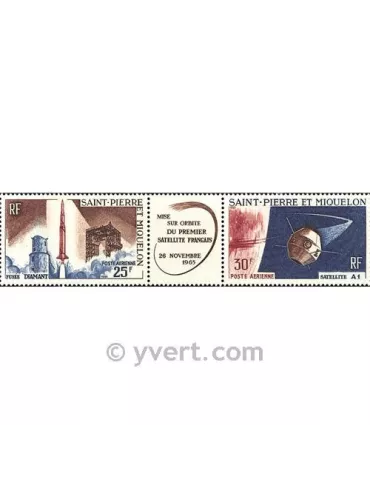 n° 34A - Timbre Saint-Pierre et Miquelon Poste aérienne