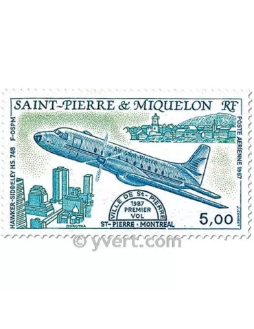 n° 64/65 - Timbre Saint-Pierre et Miquelon Poste aérienne