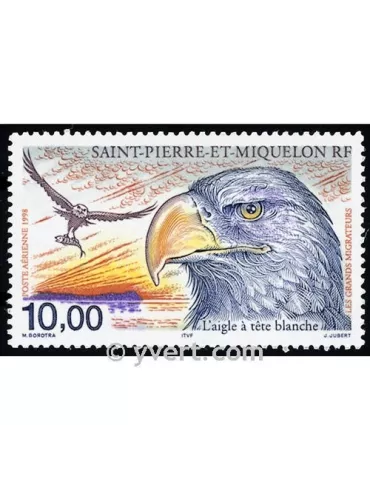 n° 78 - Timbre Saint-Pierre et Miquelon Poste aérienne