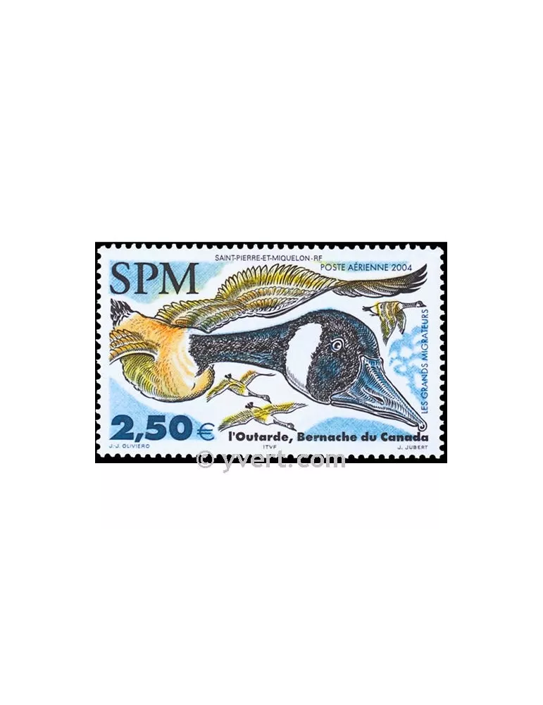 n° 84 - Timbre Saint-Pierre et Miquelon Poste aérienne