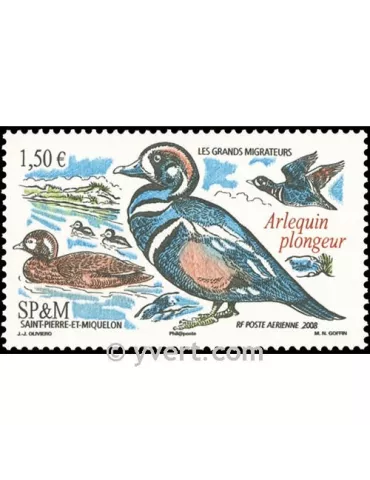 n° 88 - Timbre Saint-Pierre et Miquelon Poste aérienne
