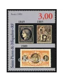n° 6 - Timbre Saint-Pierre et Miquelon Bloc et feuillets