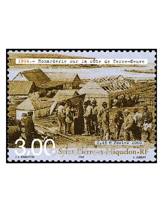 n° 8 - Timbre Saint-Pierre et Miquelon Bloc et feuillets