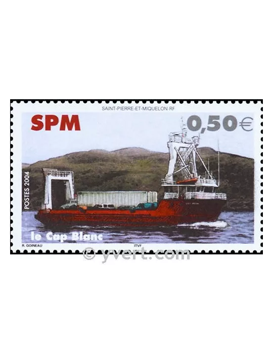 n° 10 - Timbre Saint-Pierre et Miquelon Bloc et feuillets