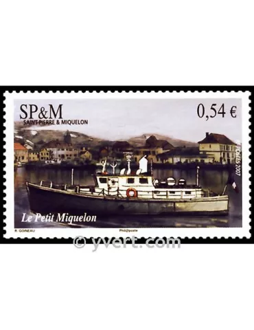 n° 12 - Timbre Saint-Pierre et Miquelon Bloc et feuillets