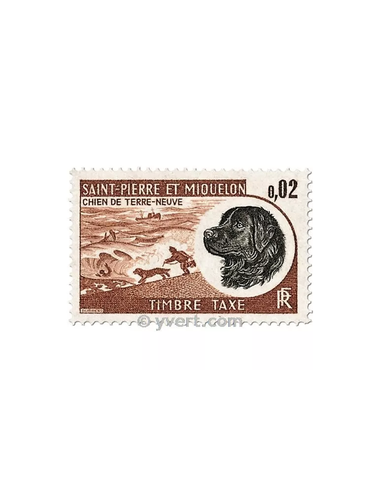 n° 77/81 - Timbre Saint-Pierre et Miquelon Taxe