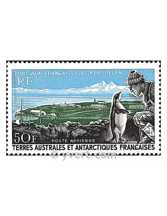 n° 14 - Timbre TAAF Poste aérienne