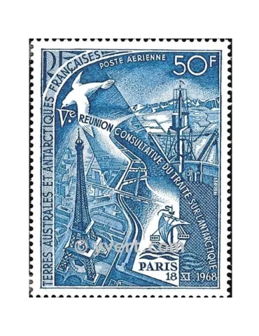 n° 18 - Timbre TAAF Poste aérienne