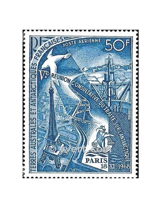 n° 18 - Timbre TAAF Poste aérienne