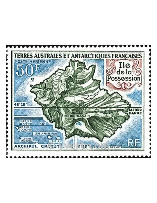 n° 23 - Timbre TAAF Poste aérienne