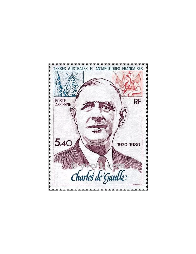 n°61 - Timbre TAAF Poste aérienne