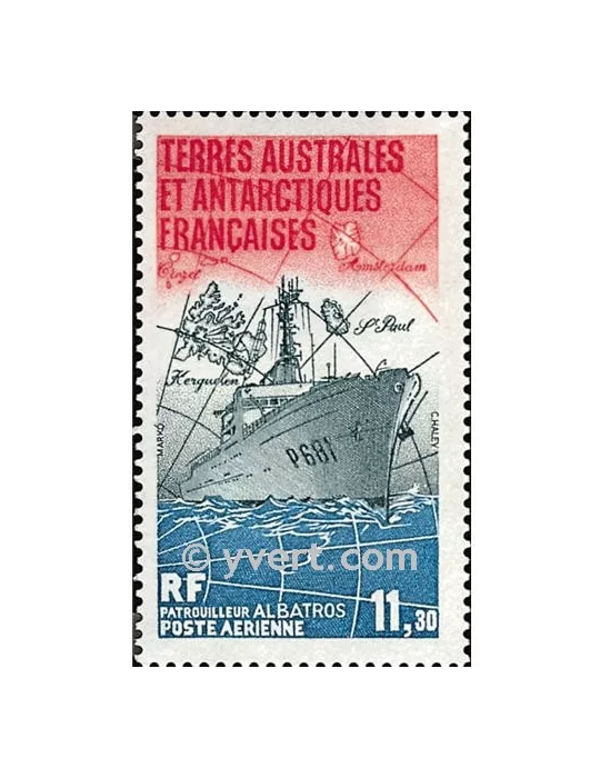 n° 84 - Timbre TAAF Poste aérienne