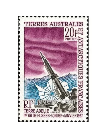 n° 23 - Timbre TAAF Poste 2