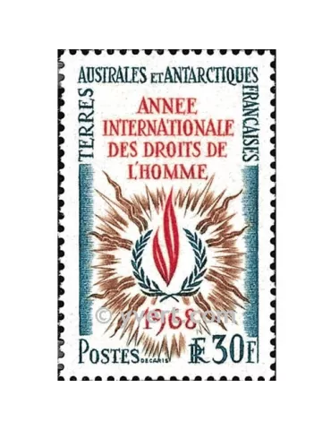 n° 27 - Timbre TAAF Poste 2