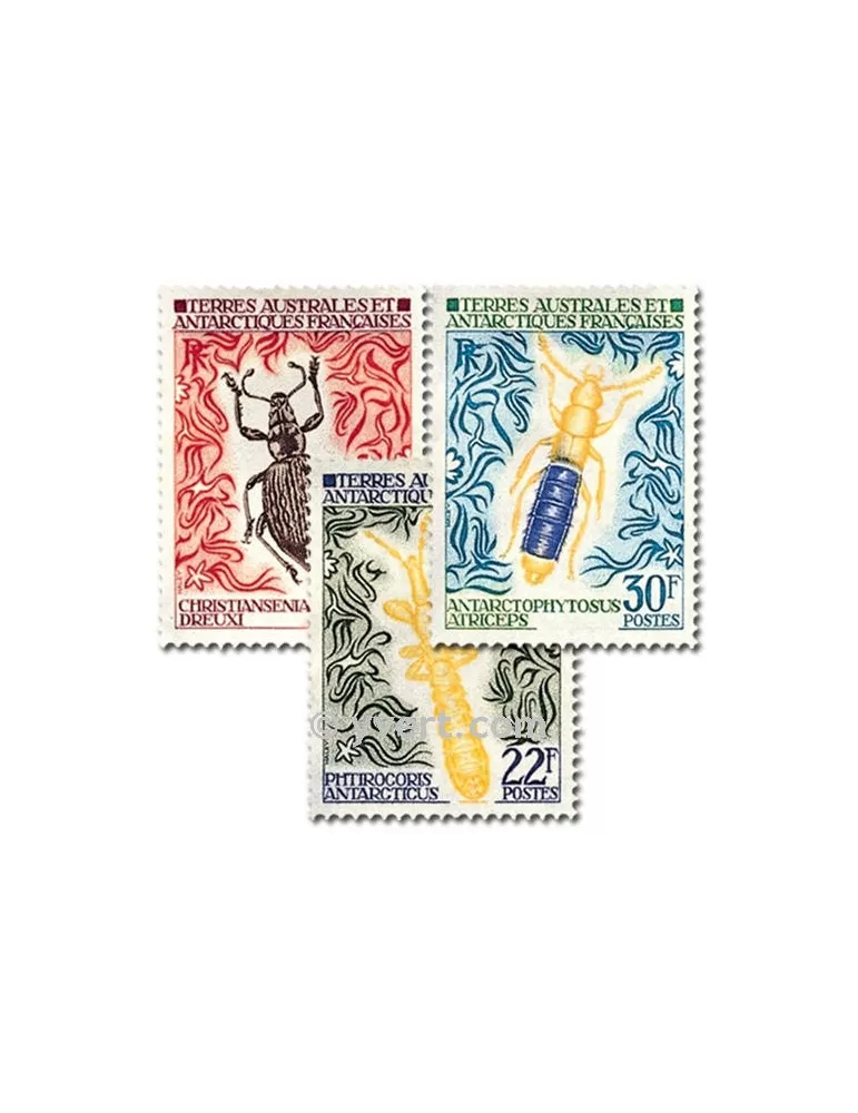 n° 49/51 - Timbre TAAF Poste