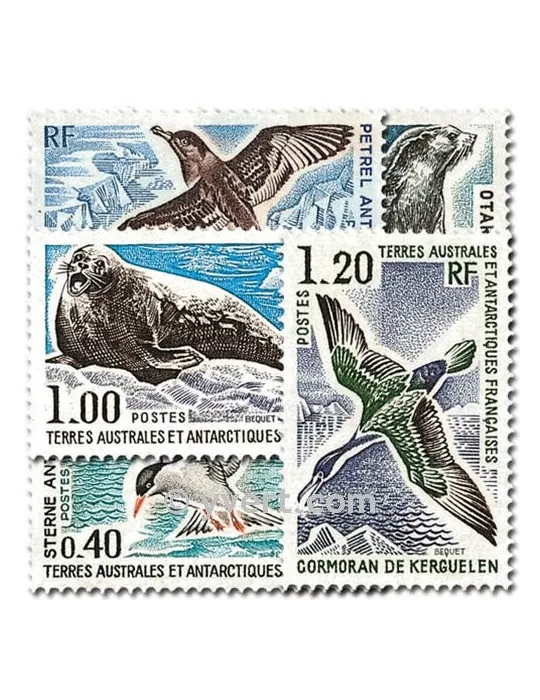 n° 55/60 - Timbre TAAF Poste