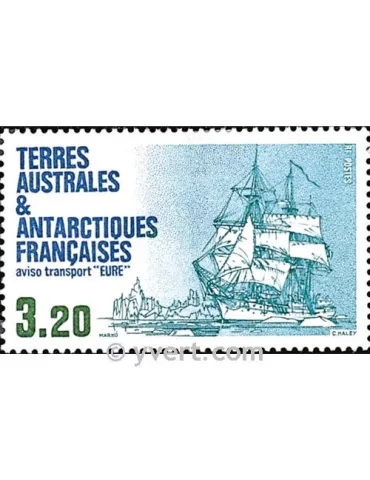 n° 129 - Timbre TAAF Poste 2