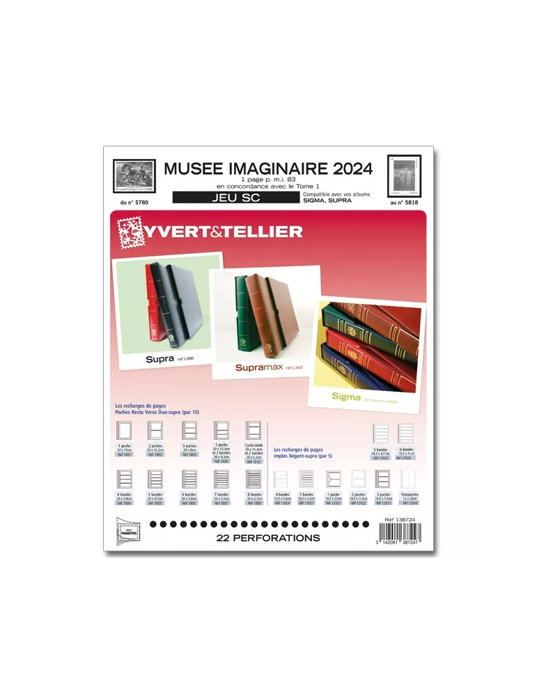 MUSEE IMAGINAIRE SC : 2024 (JEUX AVEC POCHETTES)