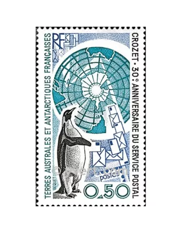 n° 155 - Timbre TAAF Poste 2