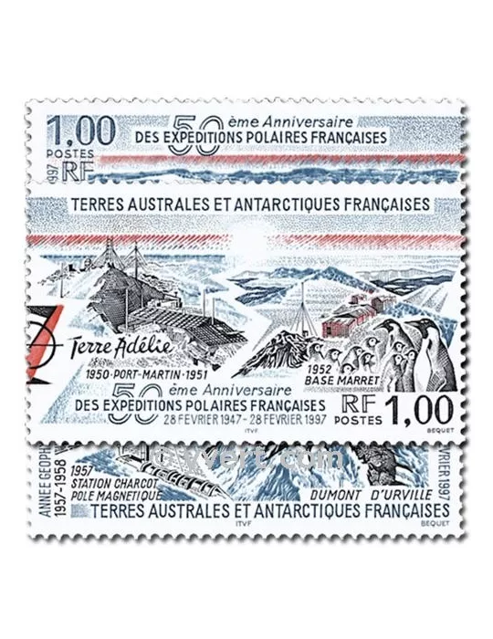 n° 223/225 - Timbre TAAF Poste