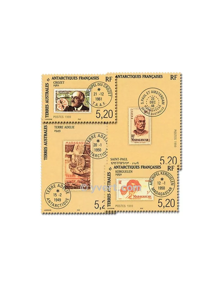 n° 260/263 (BF 3) - Timbre TAAF Poste