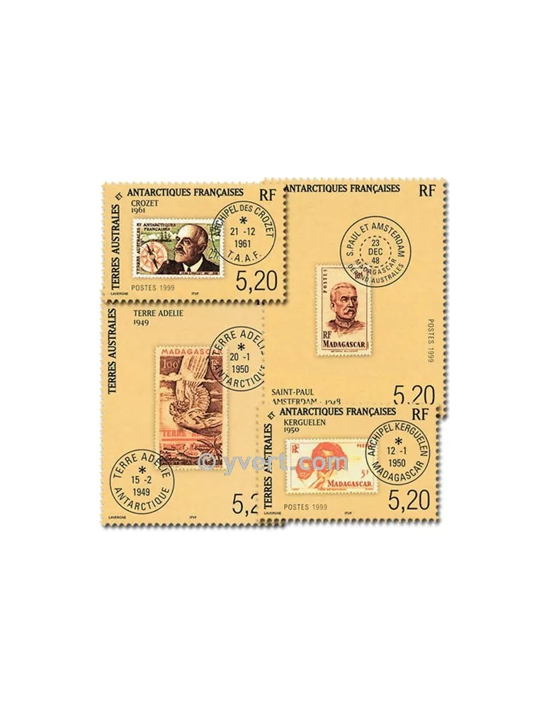 n° 260/263 (BF 3) - Timbre TAAF Poste