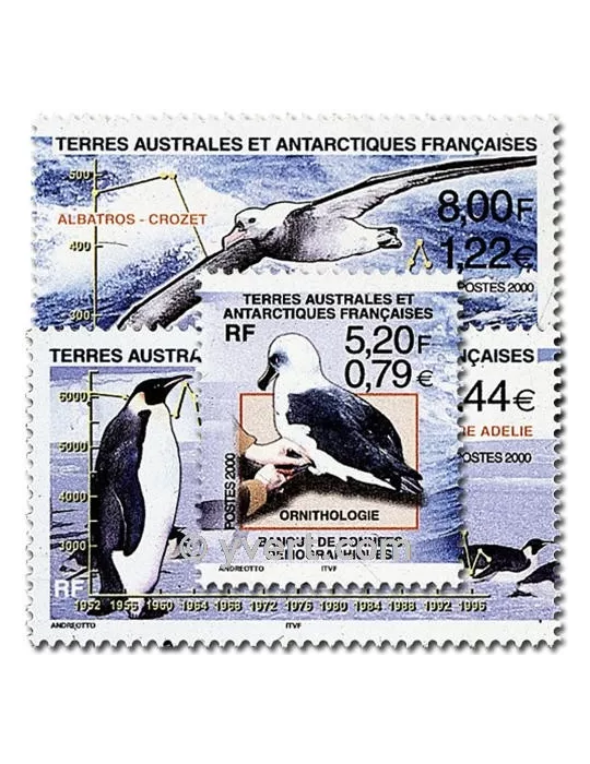 n° 270/272 - Timbre TAAF Poste