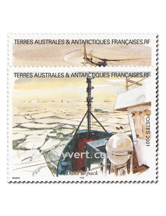 n° 308/321 - Timbre TAAF Poste