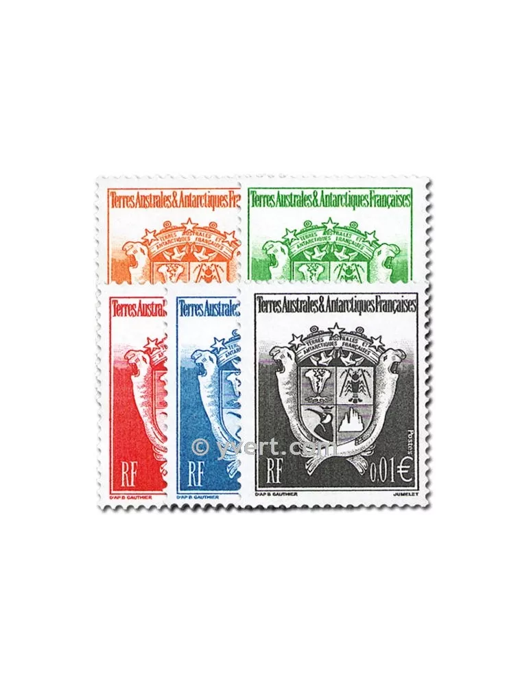 n° 322/326 - Timbre TAAF Poste