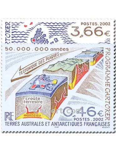 n° 336/337 - Timbre TAAF Poste 2