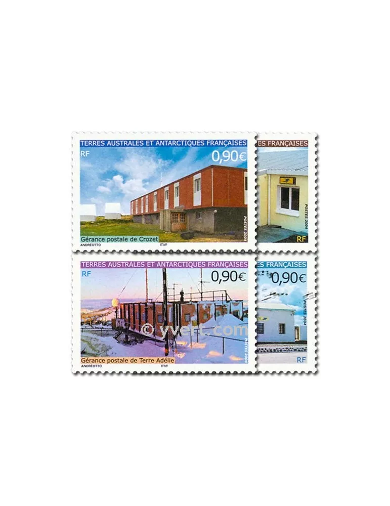 n° 395/398 - Timbre TAAF Poste