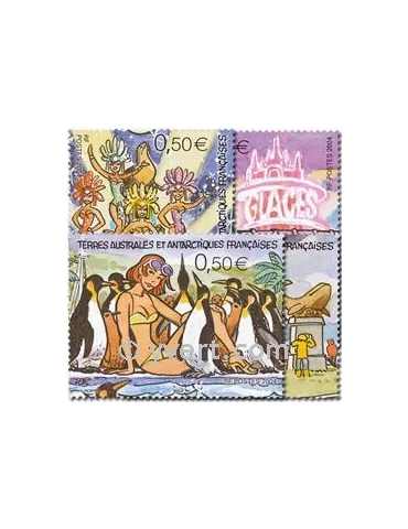 n° 399/402 - Timbre TAAF Poste