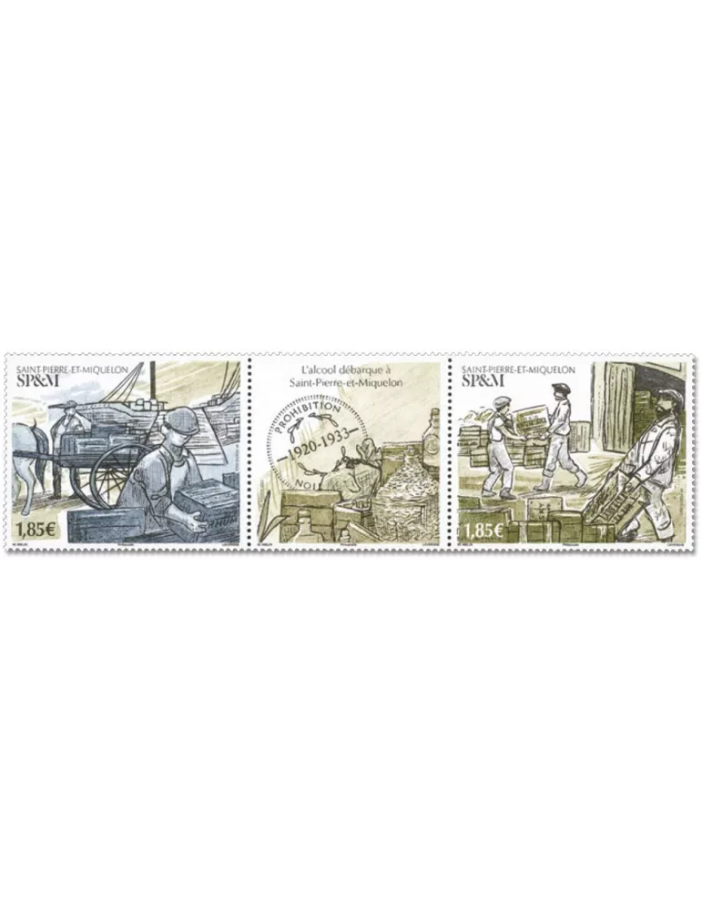 n° 1316/1317 - Timbre Saint-Pierre et Miquelon Poste