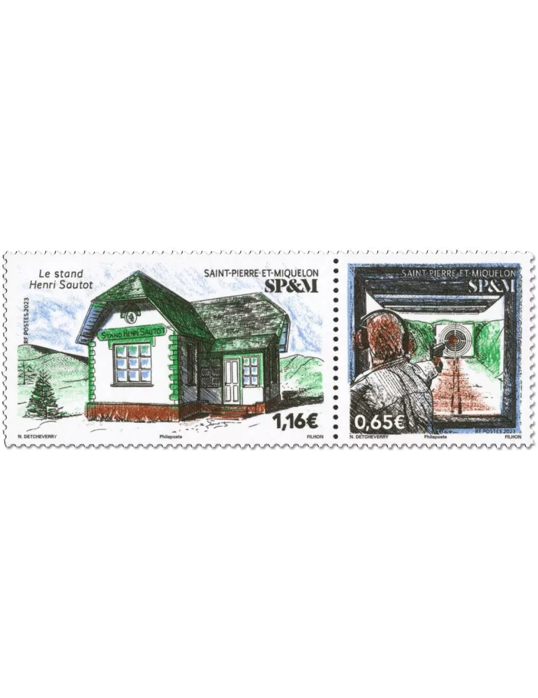 n° 1318/1319 - Timbre Saint-Pierre et Miquelon Poste