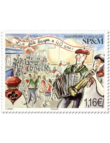 n° 1320 - Timbre Saint-Pierre et Miquelon Poste