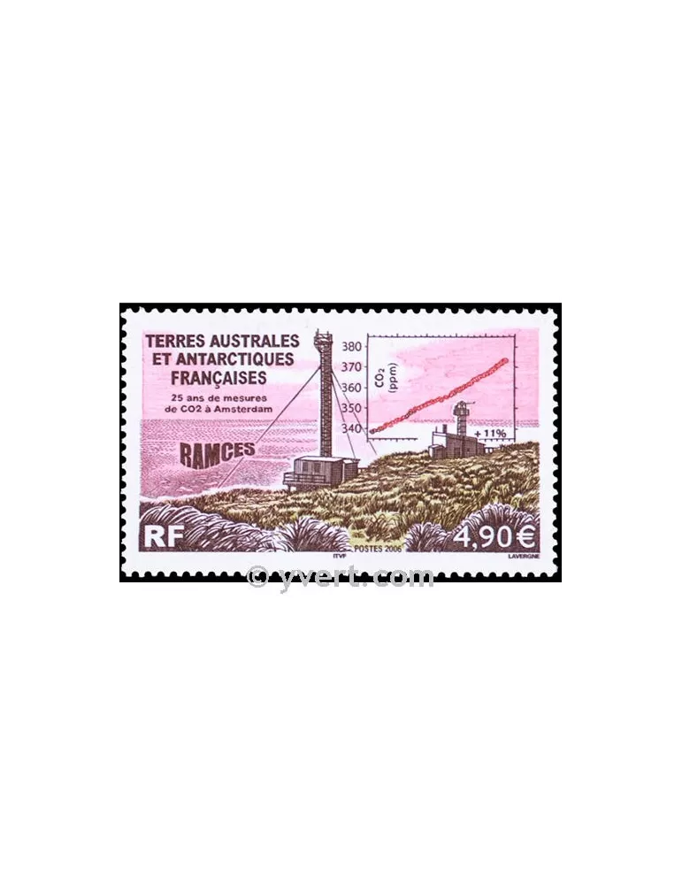 n° 444 - Timbre TAAF Poste