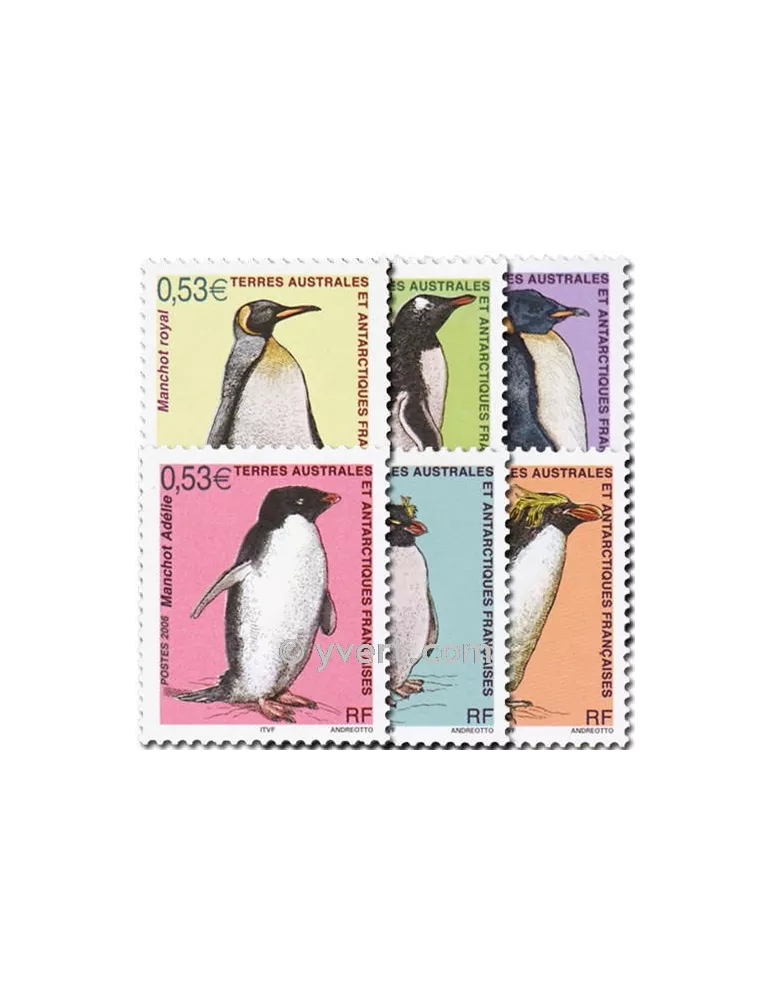 n° 445/450 - Timbre TAAF Poste