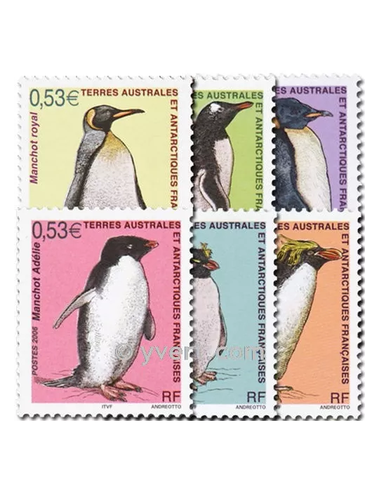 n° 445/450 - Timbre TAAF Poste