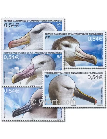 n° 464/468 - Timbre TAAF Poste (BF n° 17) 2