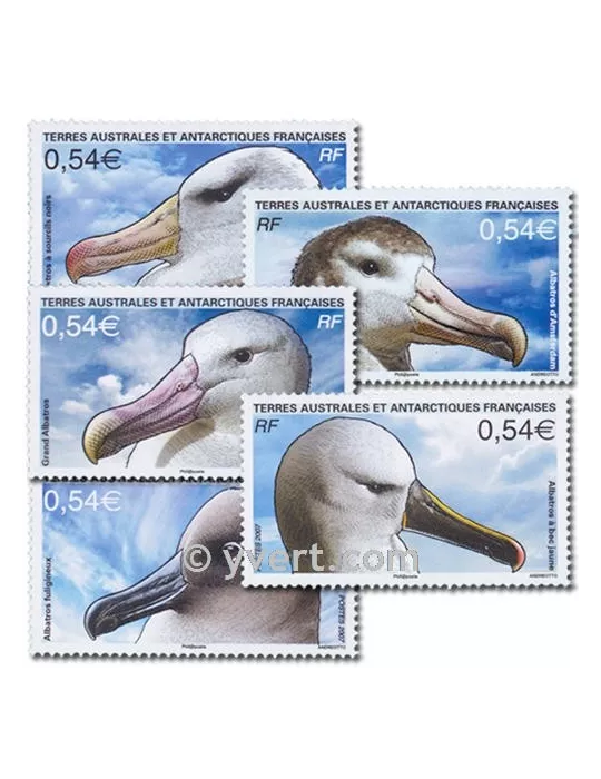 n° 464/468 - Timbre TAAF Poste (BF n° 17)