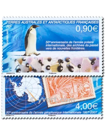 n° 469/470 - Timbre TAAF Poste 2