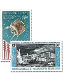 n° PA8/9 - Timbre TAAF Année complète (1965)