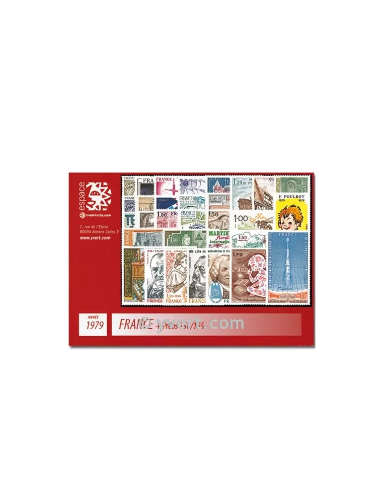 n° 79/85+PA56/60 - Timbre TAAF Année complète (1979)