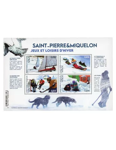 n° F1305 - Timbre Saint-Pierre et Miquelon Poste