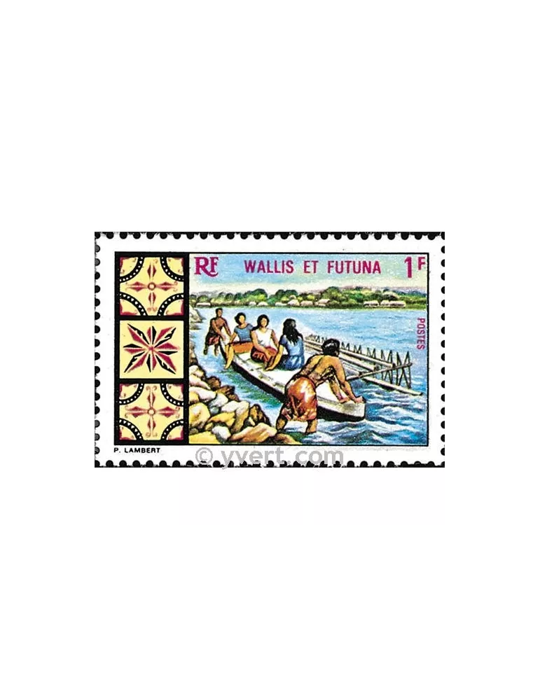 n° 174 - Timbre Wallis et Futuna Poste