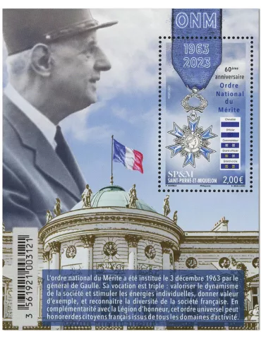 n° F1313 - Timbre Saint-Pierre et Miquelon Poste