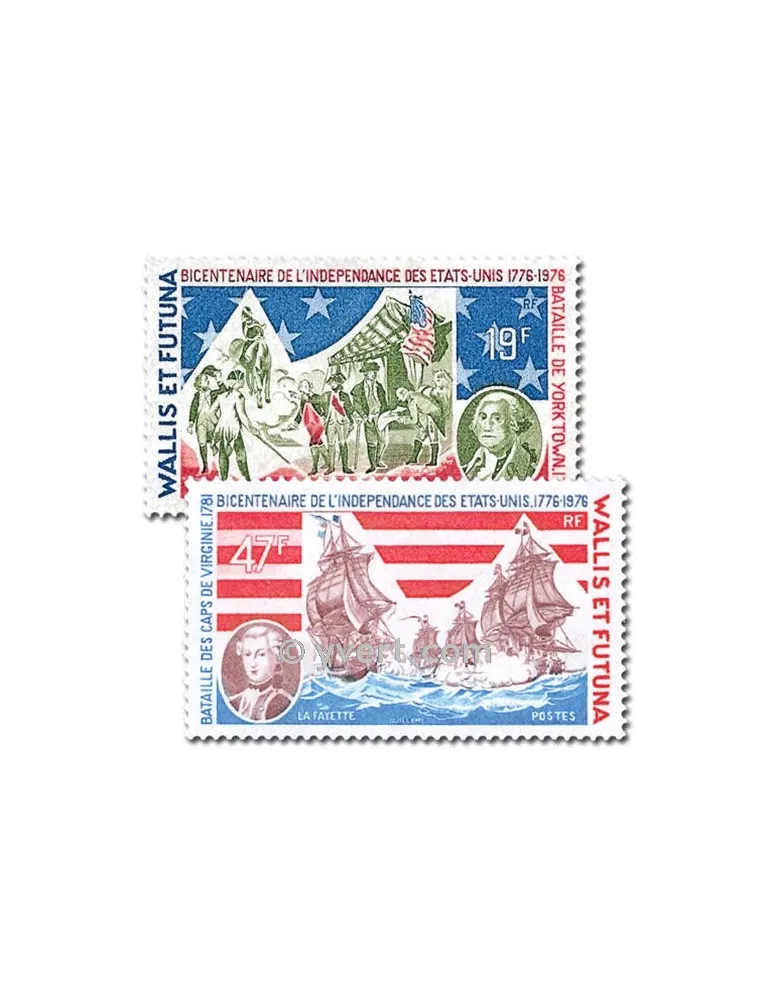 n° 190/191 - Timbre Wallis et Futuna Poste