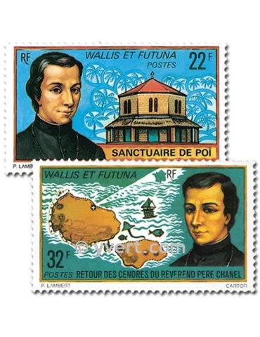 n° 196/197 - Timbre Wallis et Futuna Poste 2